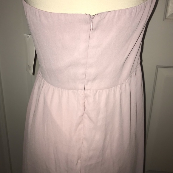 Tobi mauve strapless maxi dress - Picture 8 of 8